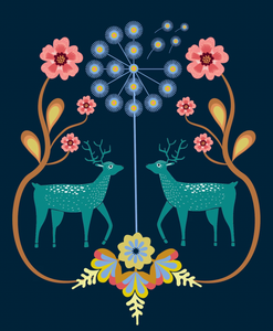 Deer, 2023, Digital Illustration