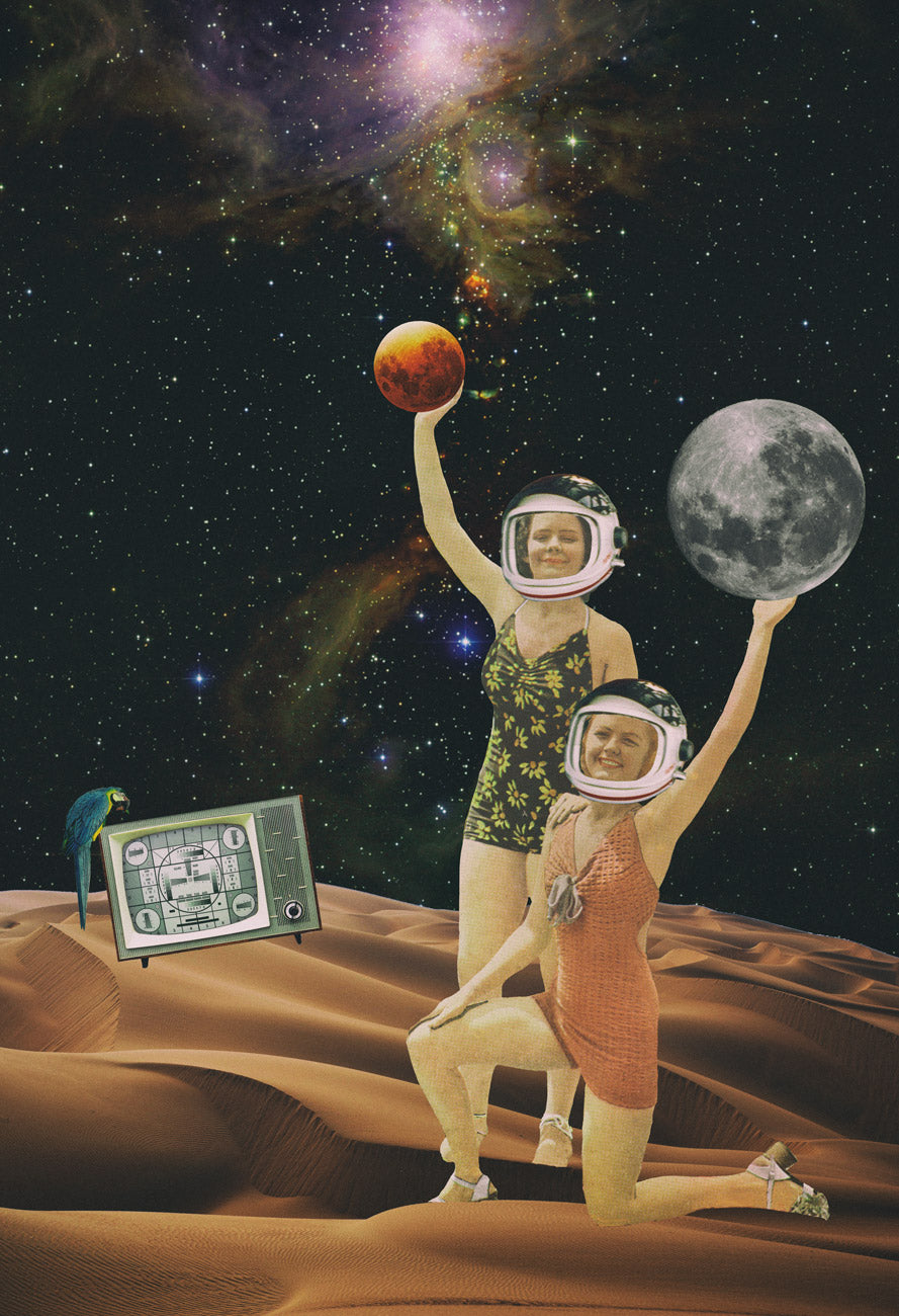 Space Force, Digital Collage, 2019